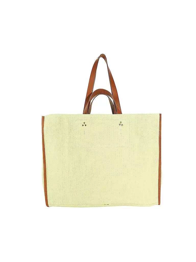 JEROME DREYFUSS | Leinentasche - Shopper LEON Large | blau