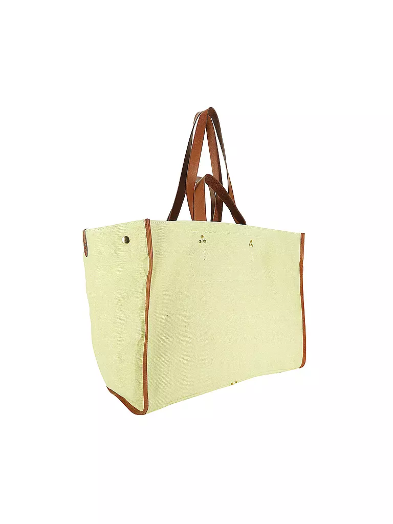 JEROME DREYFUSS | Leinentasche - Shopper LEON Large | blau