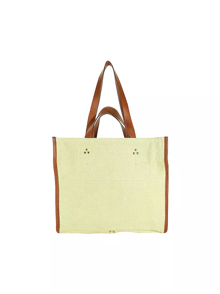 JEROME DREYFUSS | Leinentasche - Shopper LEON Medium | blau