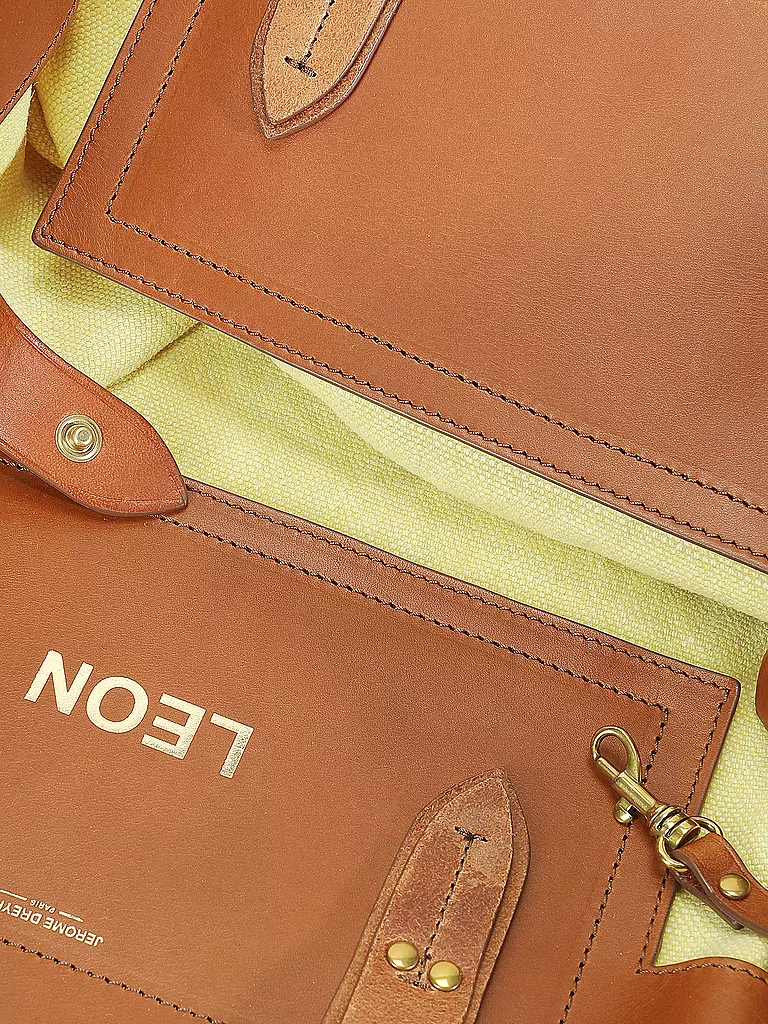 JEROME DREYFUSS | Leinentasche - Shopper LEON Medium | blau