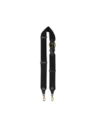 JEROME DREYFUSS | Schulterriemen BANDOULIERE SANGLE NOIR FINE | schwarz