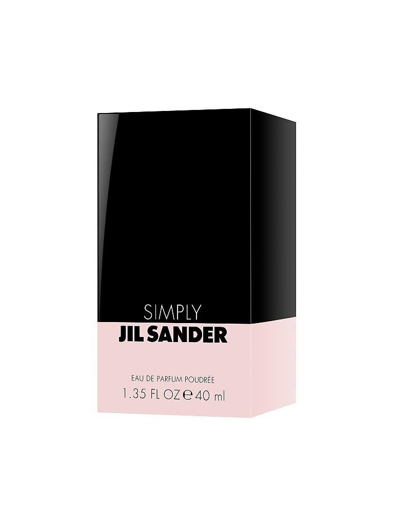 JIL SANDER | Simpley Eau Poudree Eau de Parfum Natural Sprey 40ml | keine Farbe