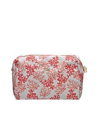 JJDK | Kosmetiktasche - Cosmetic Bag TUPAI (white / corals)