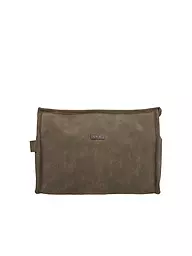 JJDK | Kosmetiktasche - Toiletry Bag (beige) | dunkelgrün