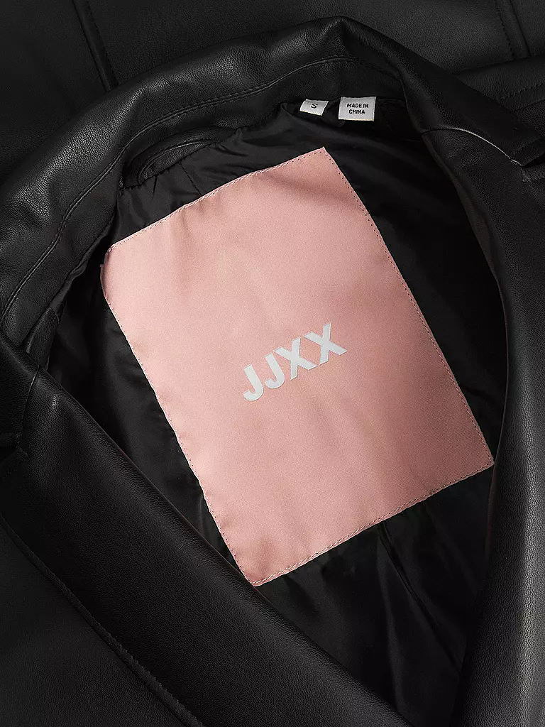 JJXX | Blazer in Lederoptik JXMARY | schwarz