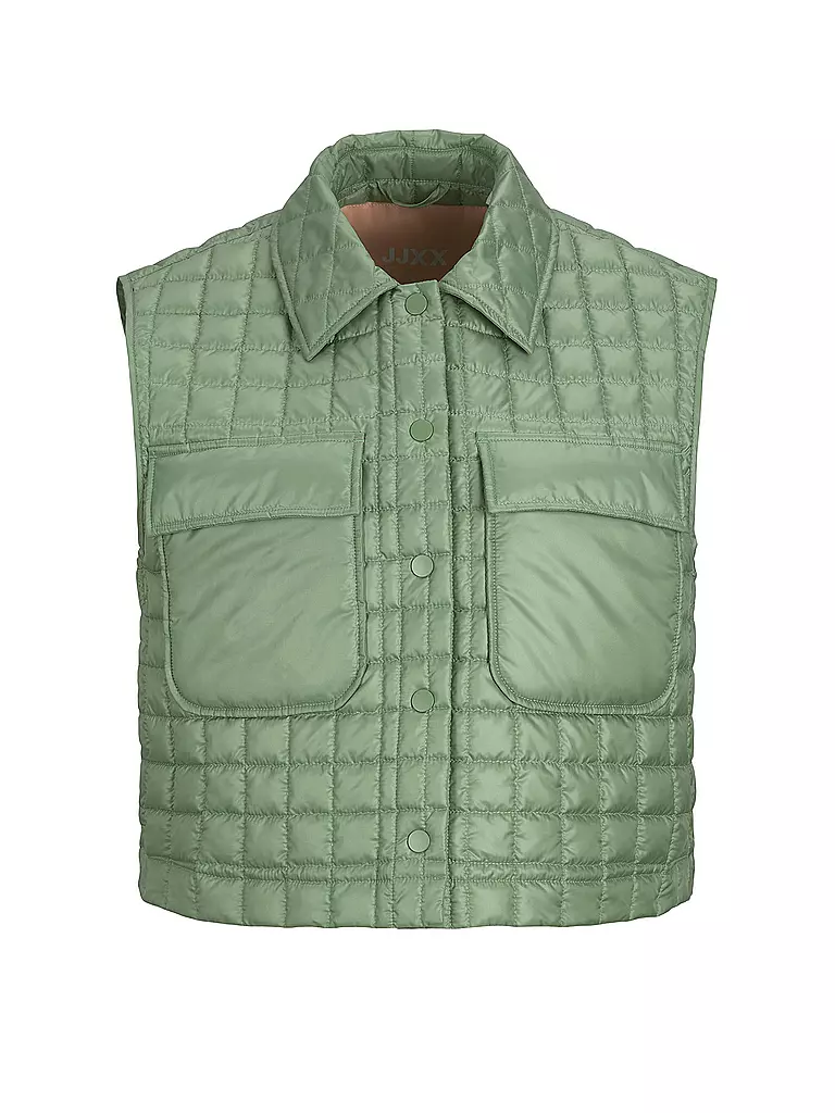 JJXX | Steppgilet JXLAIN | grün