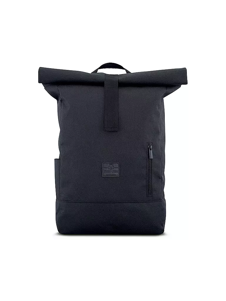 JOHNNY URBAN | Rolltop Rucksack " Aaron " | schwarz