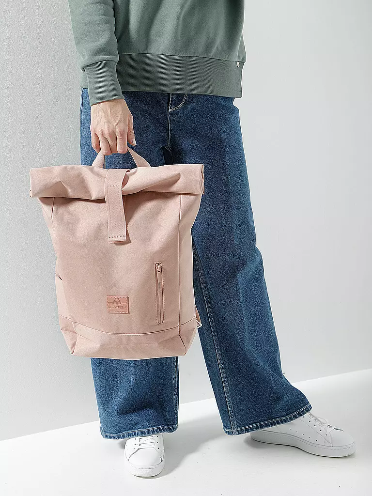 JOHNNY URBAN | Rolltop Rucksack " Robin "  | rosa