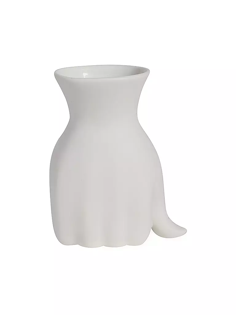 JONATHAN ADLER | Vase MARCEL 12x15cm white | weiss