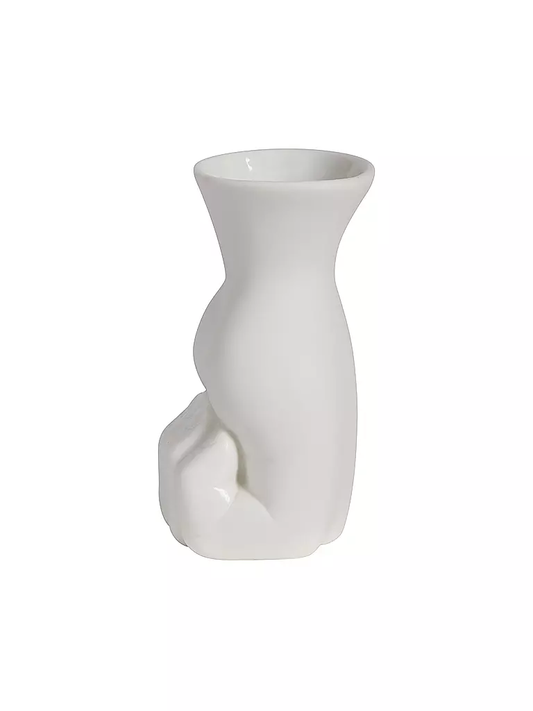 JONATHAN ADLER | Vase MARCEL 12x15cm white | weiss