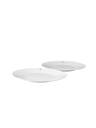 JOOP | Frühstücksteller 2er Set 22cm Single Cornflower Weiss