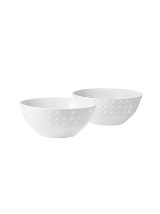 JOOP | Schalen 2er Set 13x5,5cm Faded Cornflower Weiss