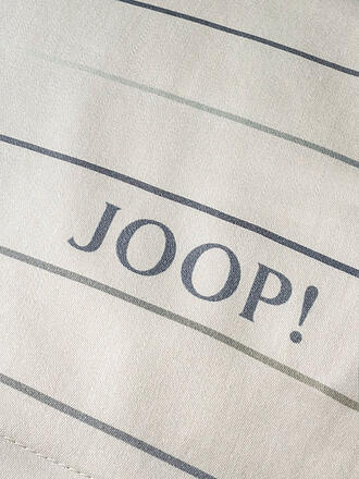 JOOP | Satin Bettwäsche 2x 70x90cm/200x200cm MOVE Stone
