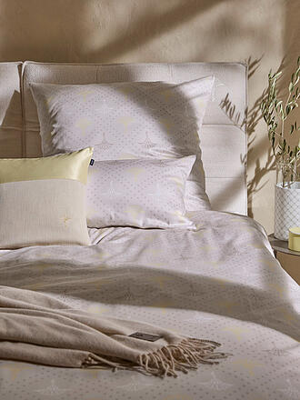 JOOP | Satin-Bettwäsche CORNFLOWER CHARM 70x90 / 140x220cm Vanilla