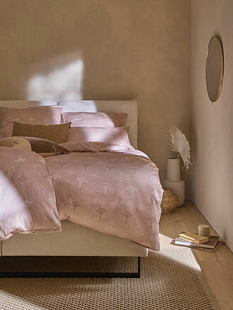 JOOP | Satin-Bettwäsche CORNFLOWER CHARM 70x90 / 140x220cm Nude