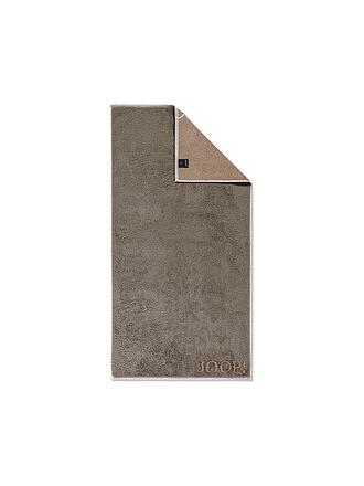 JOOP | Asciugamano 50x100cm CONTOUR DOUBLFACE Taupe