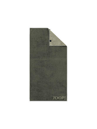 JOOP | Duschtuch 80x150cm CONTOUR DOUBLFACE Oliv