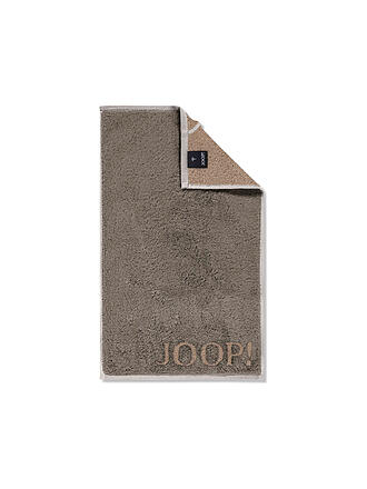 JOOP | Gästetuch 30x50cm CONTOUR DOUBLFACE Taupe