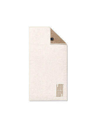 JOOP | Handtuch 50x100cm BARS DOUBLEFACE Creme