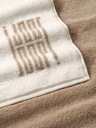 JOOP | Duschtuch 80x150cm BARS DOUBLEFACE Creme