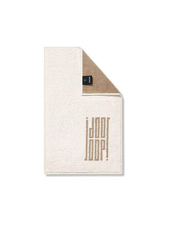 JOOP | Gästetuch 30x50cm BARS DOUBLEFACE Creme