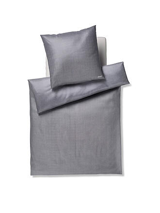 JOOP | Satin Bettwäsche HERRINGBONE 70x90cm/140x200cm Stone