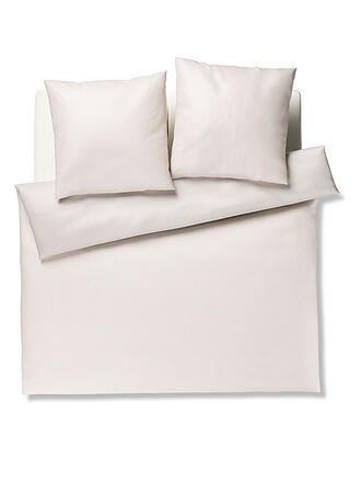 JOOP | Satin Bettwäsche HERRINBONE 2x70x90cm/200x200cm Cream