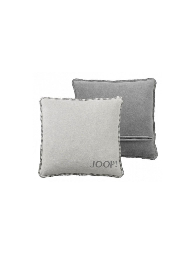 JOOP Kissenhülle 50x50cm rauch-graphit grau
