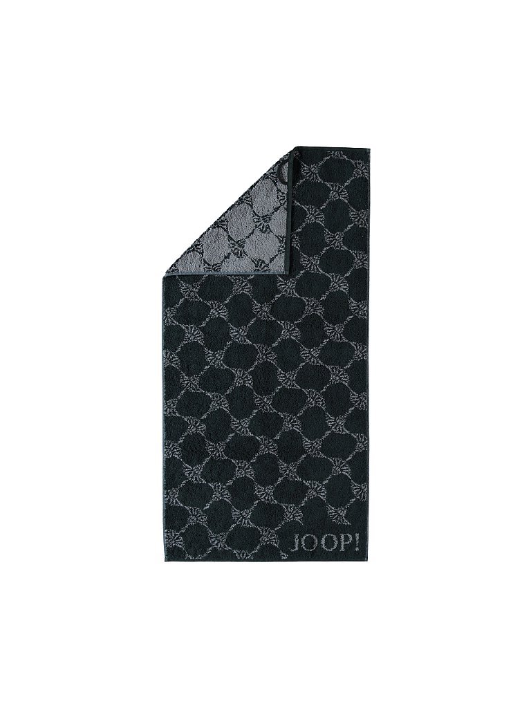 JOOP Handtuch Cornflower 80x150cm (schwarz) schwarz