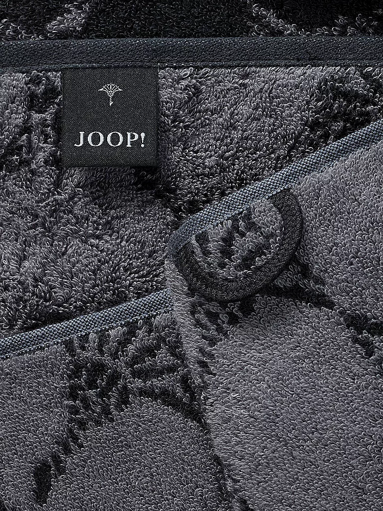 JOOP Serviette de sauna Cornflower 80x200cm Noir noir