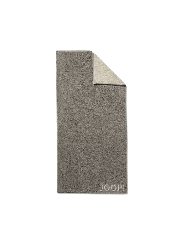 JOOP Handtuch Doubleface 50x100cm (Graphit) grau