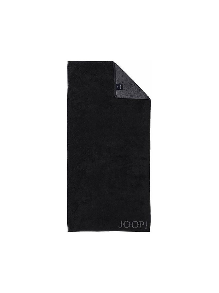 JOOP Duschtuch Doubleface 80x150cm (Schwarz) schwarz