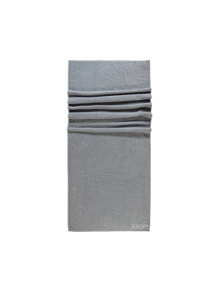 JOOP Saunatuch Doubleface  80x200cm Silber grau