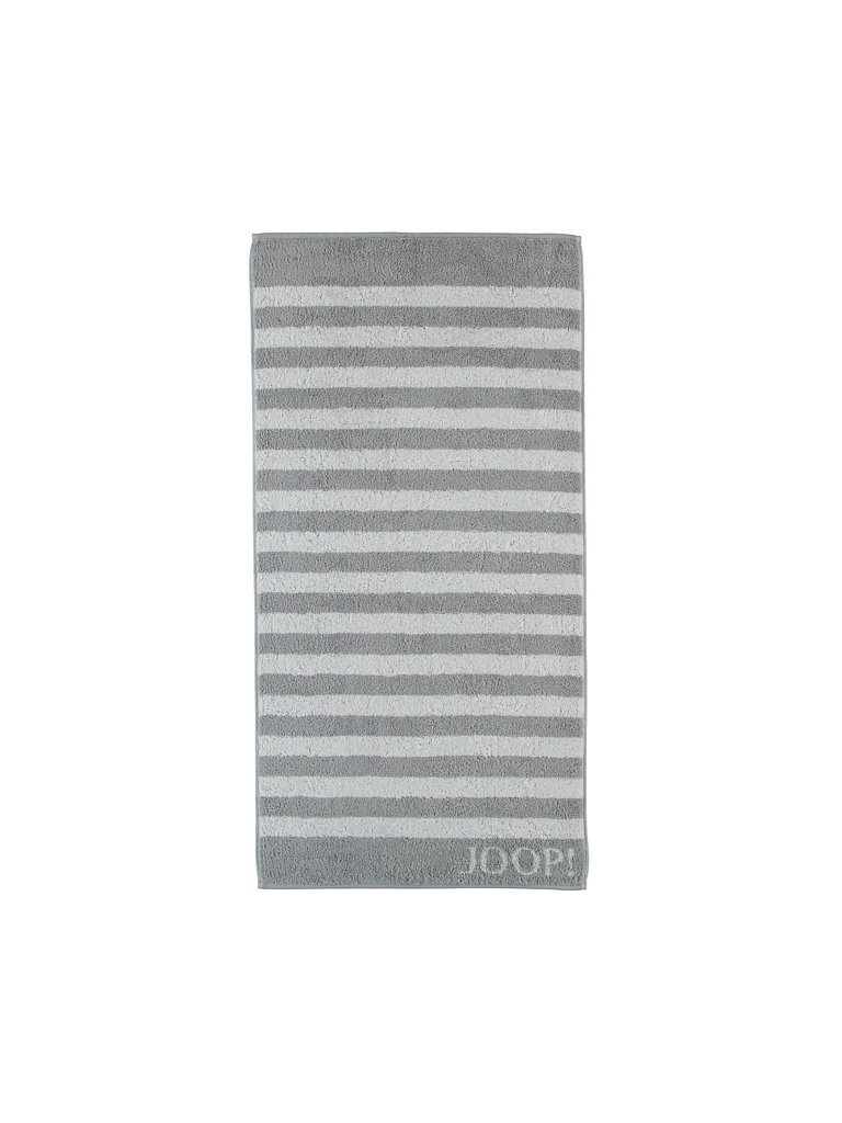 JOOP Saunatuch Stripes 80x200cm (silber) grau