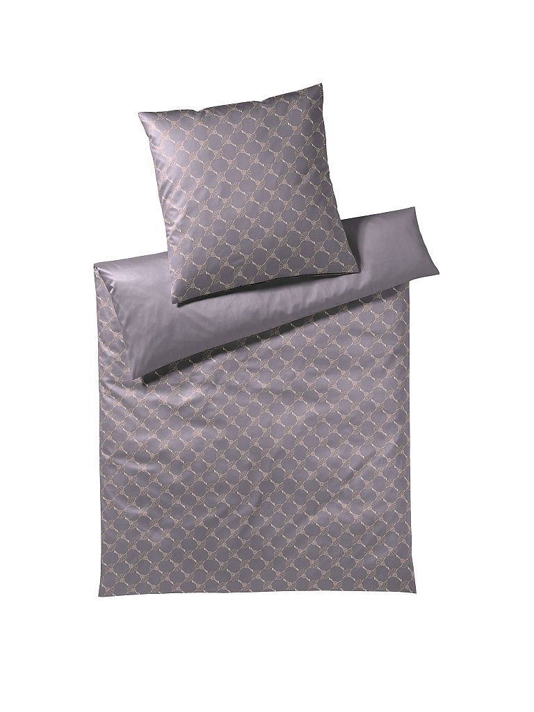 JOOP Satin-Bettwäsche-Garnitur Cornflower Gradiant 70x90cm/140x200cm rosa