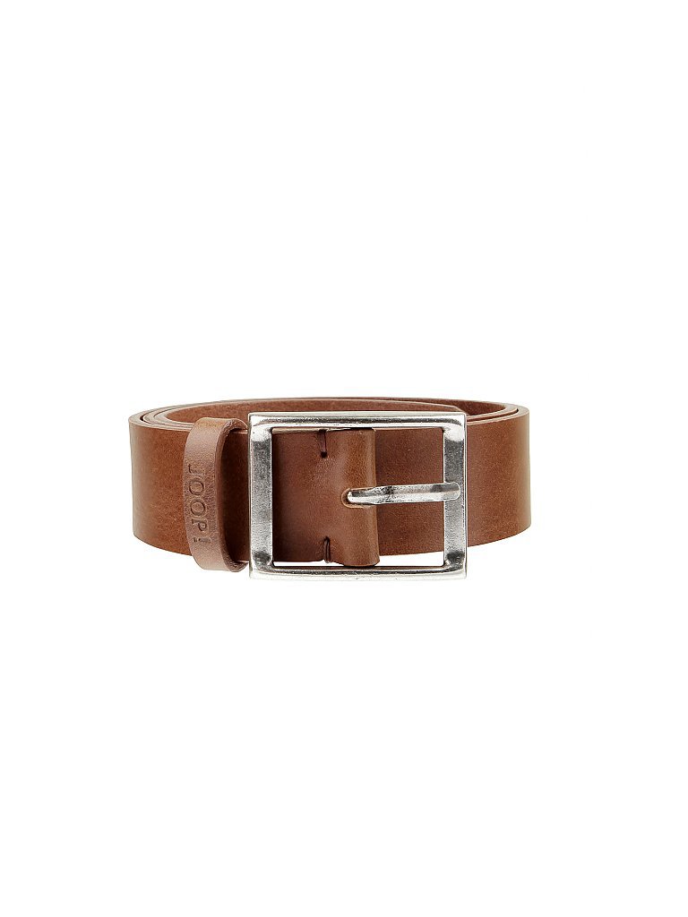 JOOP Herren Gürtel 7509 BELT 4 CM 7509, Gr. 100, Braun (Cognac 55)