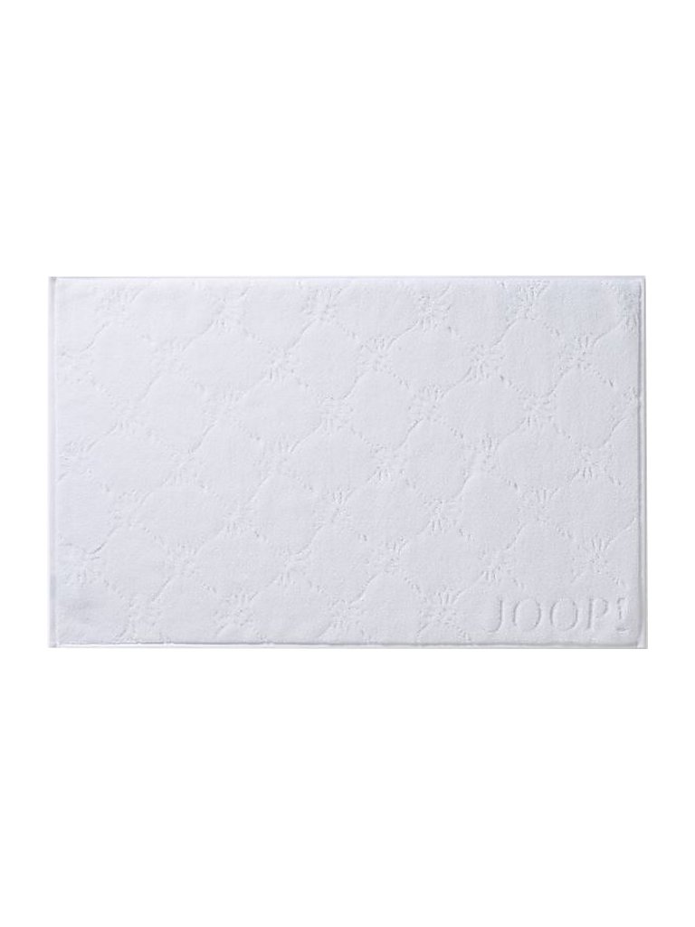 JOOP Badematte Cornflower Uni 50x80cm (Weiss) weiss – Joop