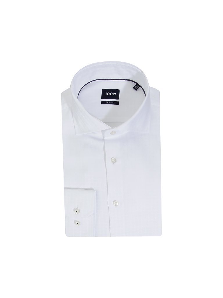 JOOP Hemd Slim-Fit Panko weiß | 41