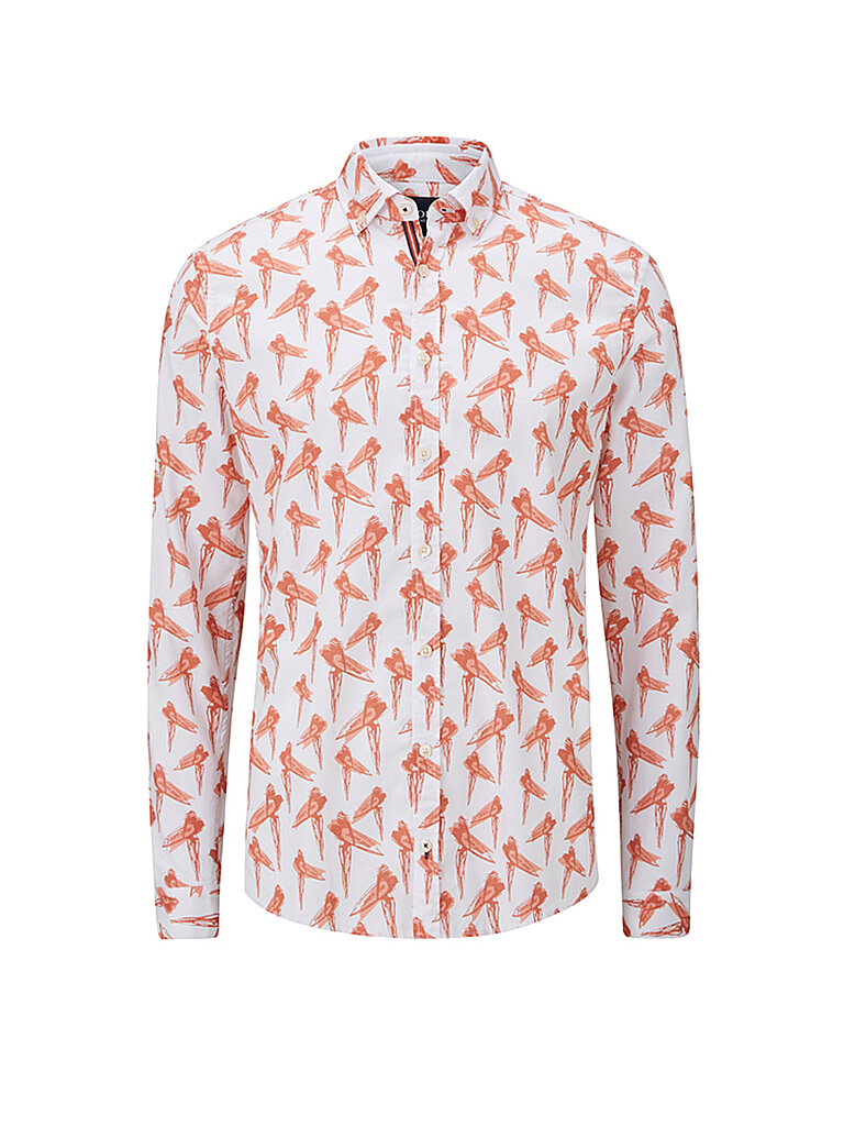JOOP Hemd Regular Fit Haven orange | S