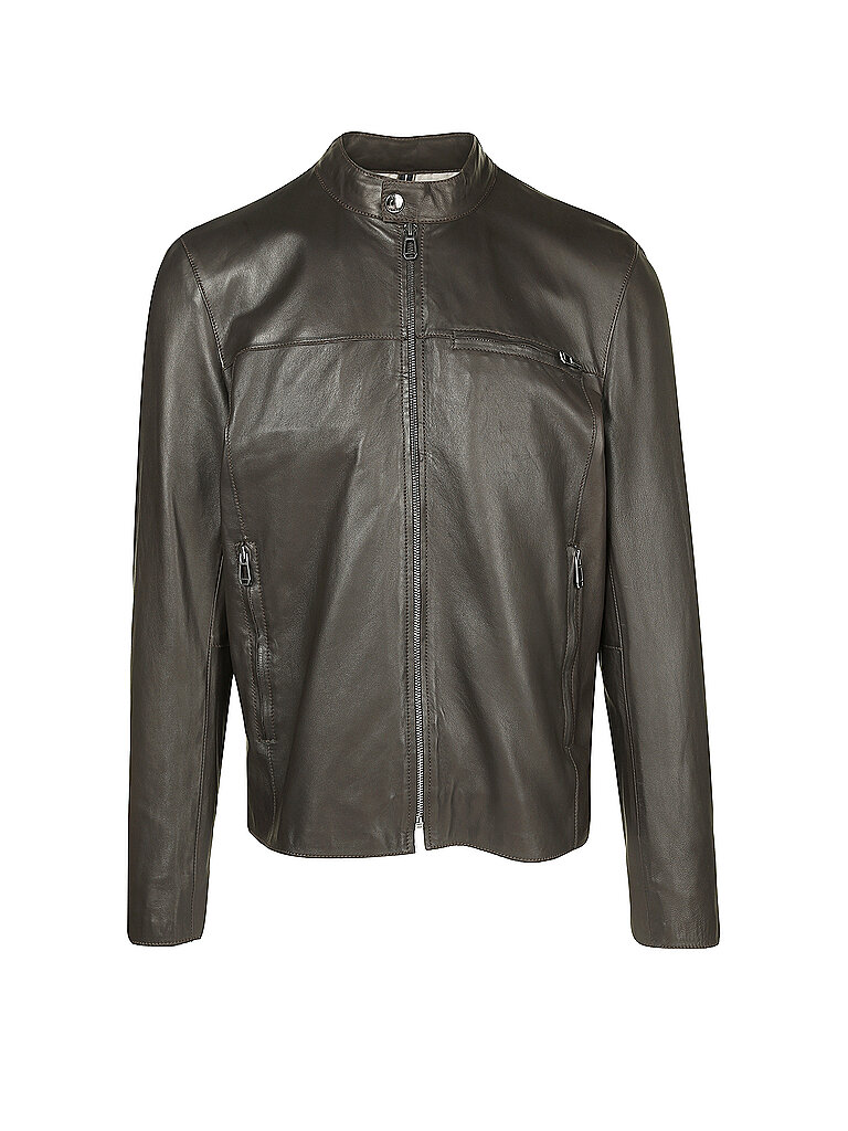 JOOP Lederjacke Hugh Light braun | 46