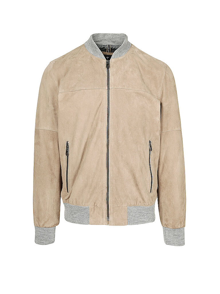 JOOP Lederjacke Boost beige | 46