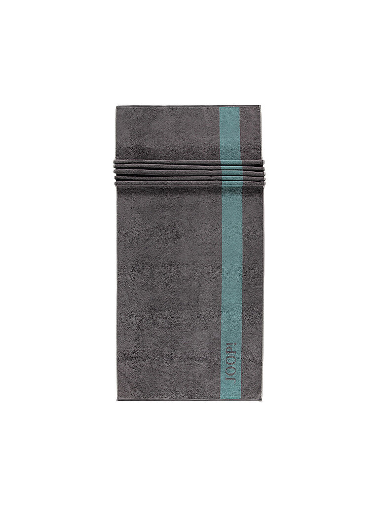 JOOP Saunatuch Infinity Doubleface 80x200cm Graphit grau