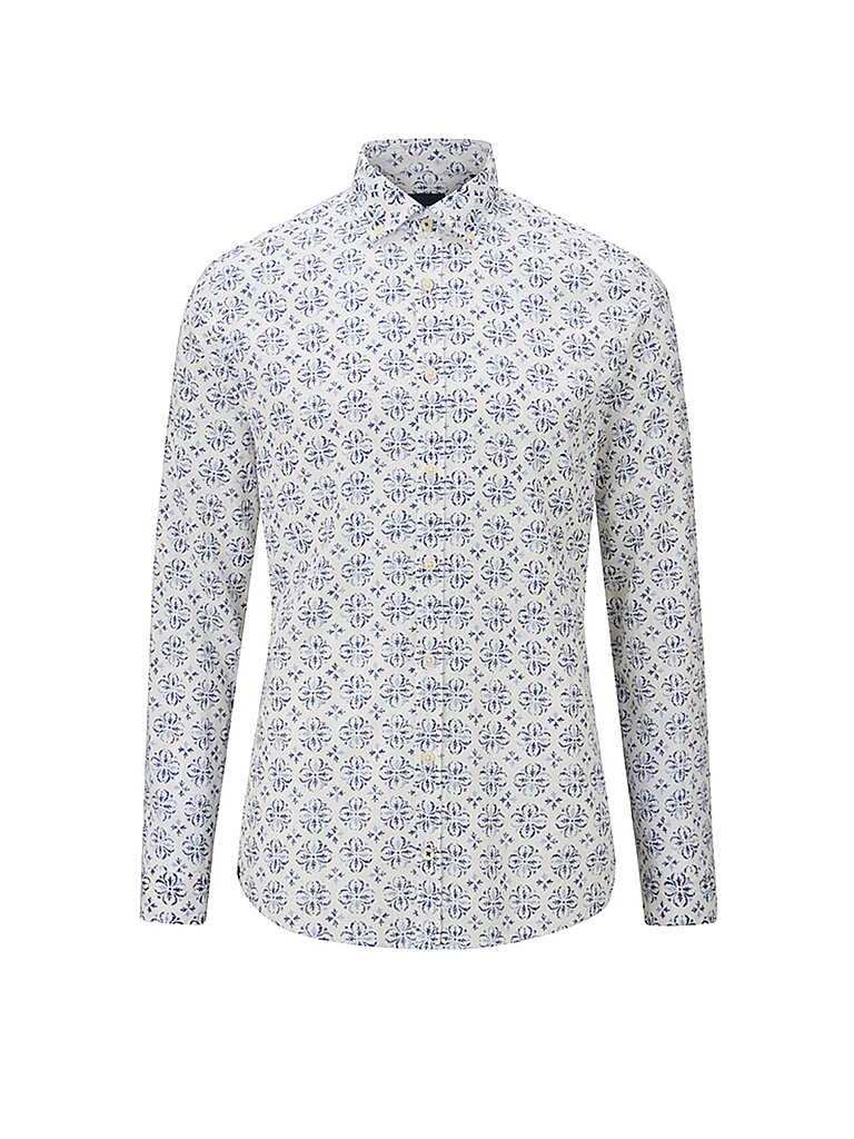 JOOP Leinenhemd Regular Fit Heli-W weiß | S