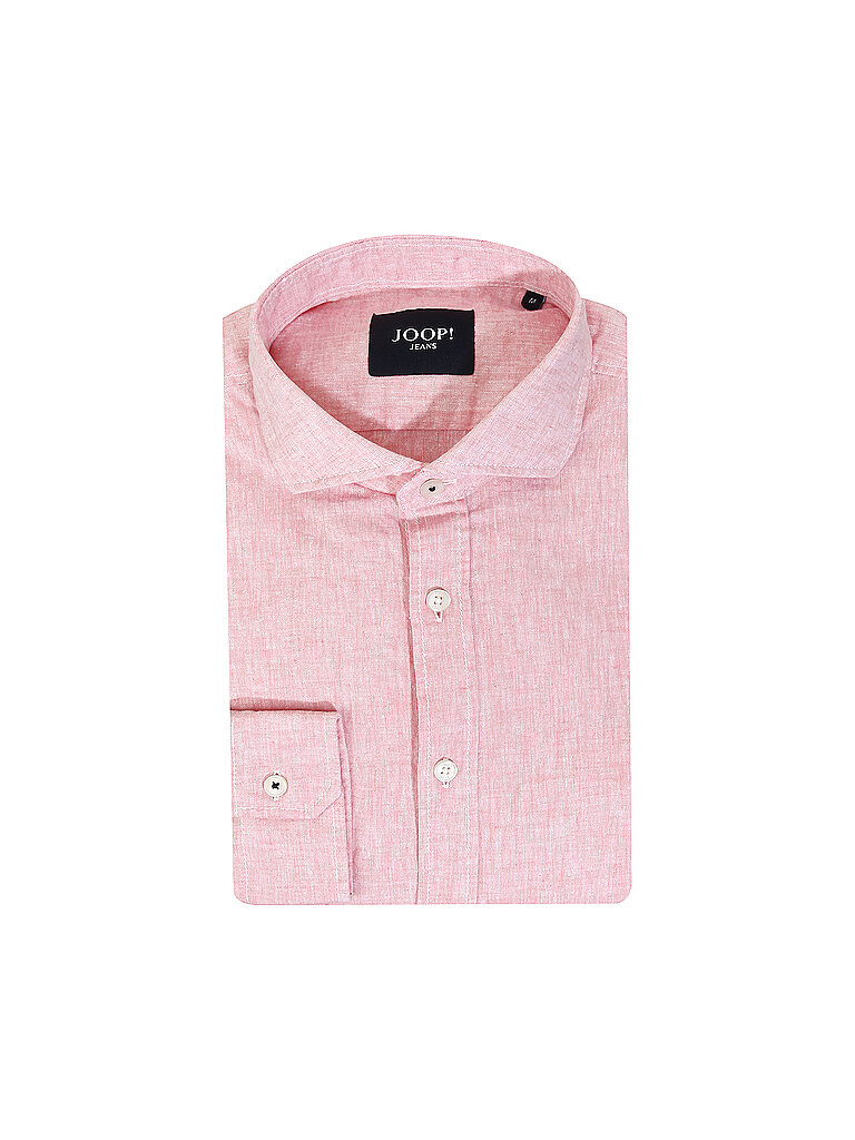 JOOP Leinenhemd Modern Fit Hanjo rosa | S