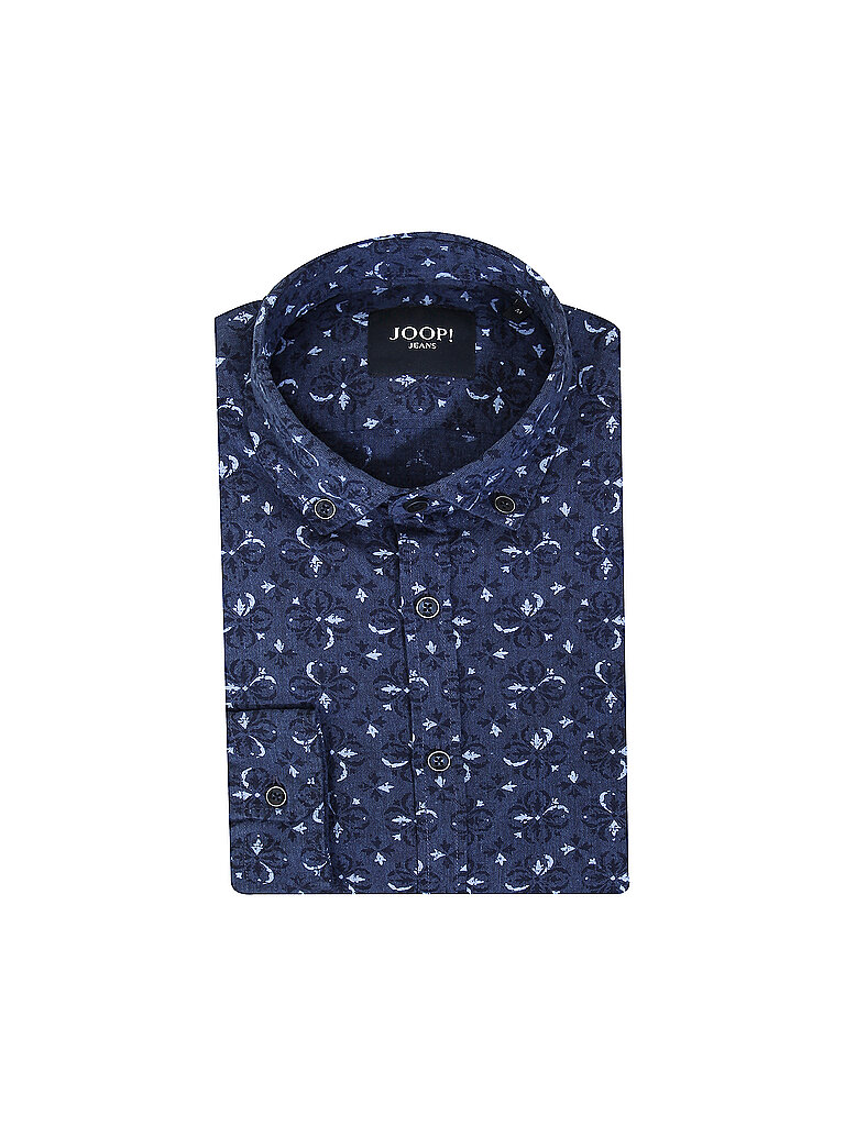 JOOP Leinenhemd Regular Fit Heli-W blau | S