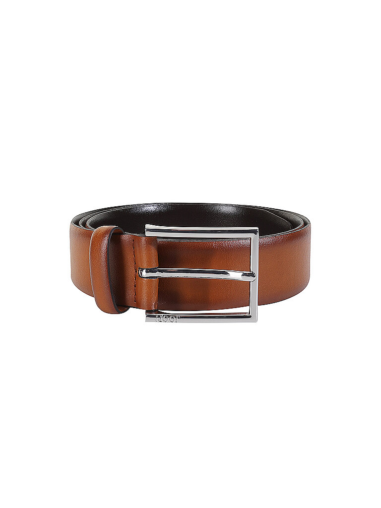 JOOP Herren 7001 JOOPCOLL.Belt 3,5 cm/NOS Gürtel, Braun (Cognac 55), 110