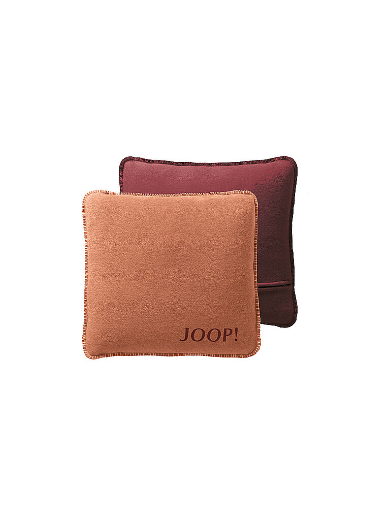 JOOP Kissenhülle 50x50cm Kupfer/Schiefer orange – Joop