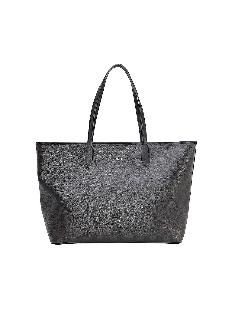 Shopper JOOP Damen Gr B H T 355cm x 285cm x 17cm braun (seal braun) Polyurethan (PU) Taschen mit All-Over-Print