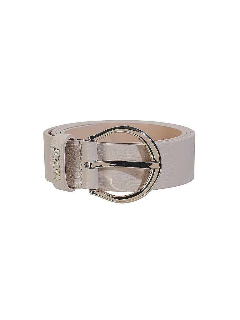 JOOP Ledergürtel CLASSIC creme | 90