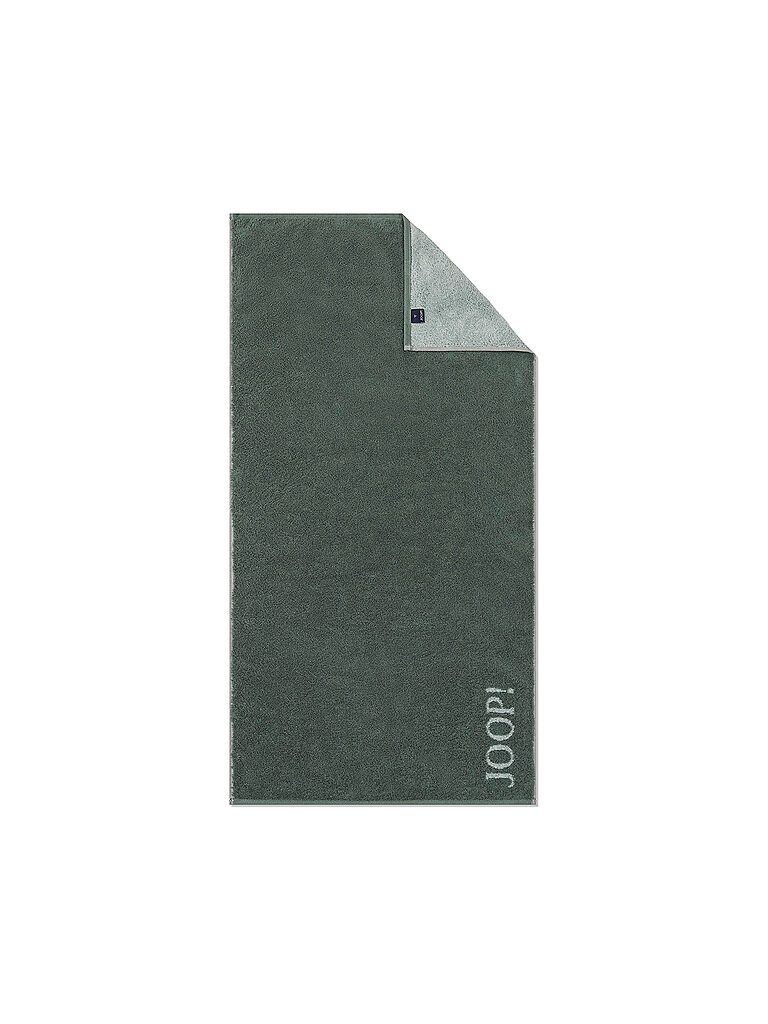 JOOP Duschtuch 80x150cm DIVEDED DOUBLEFACE Salbei dunkelgrün – Joop